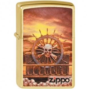 Zippo Skull Steering Wheel